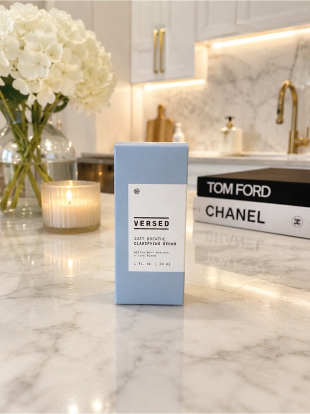 ✨ VERSED Just Breathe Clarifying Serum | Willow Bark + Zinc Blend | BNIB
